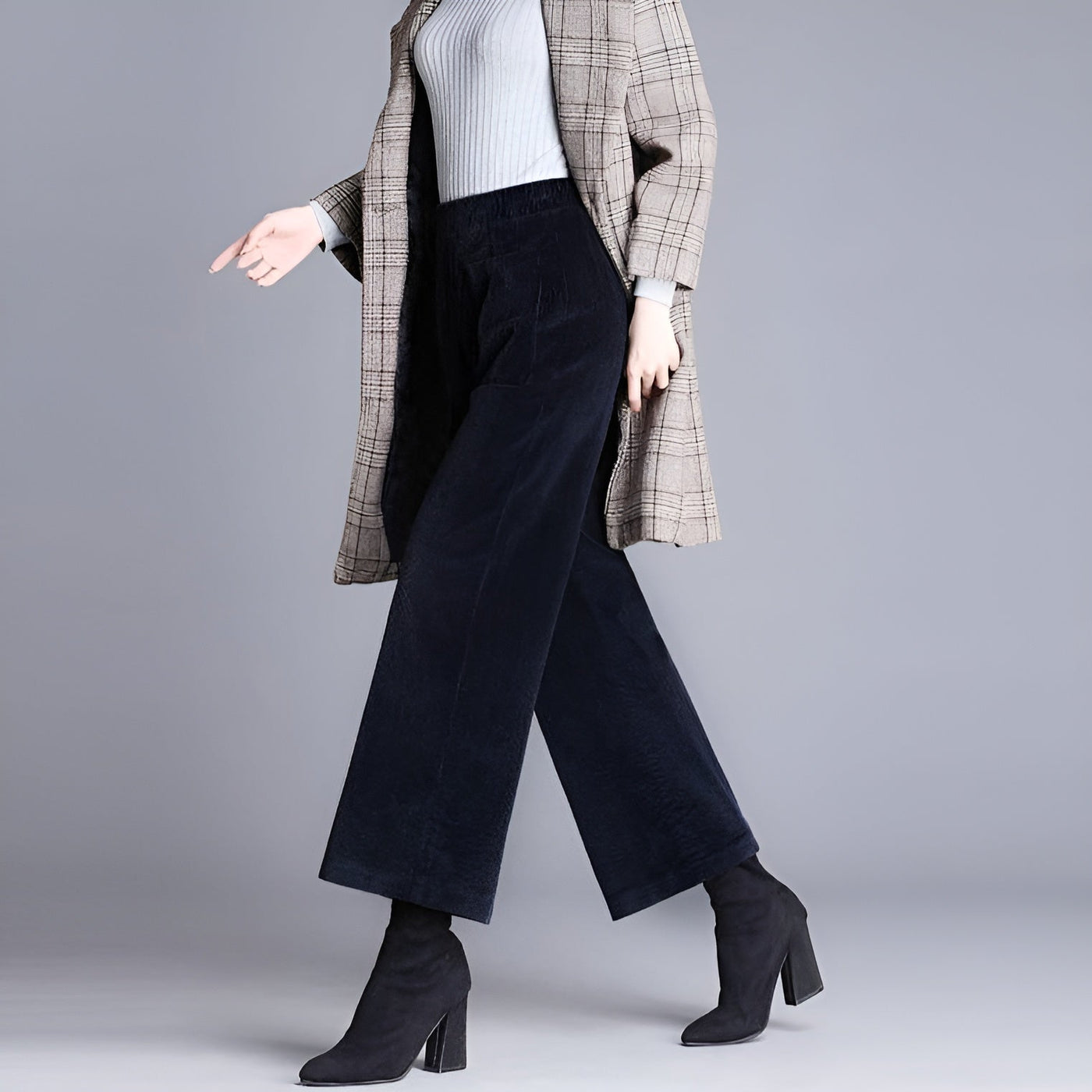 Charlotte Flared Corduroy Trousers