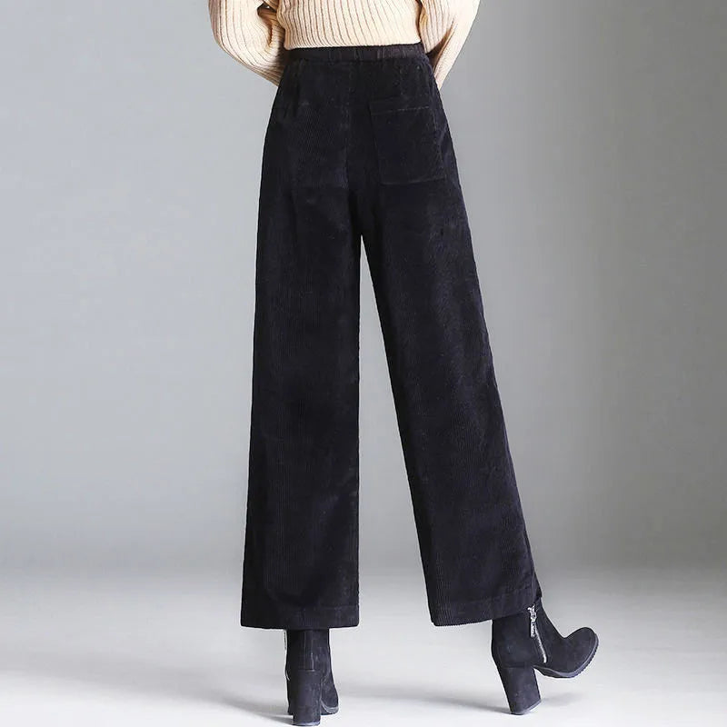 Charlotte Flared Corduroy Trousers