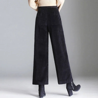 Charlotte Flared Corduroy Trousers