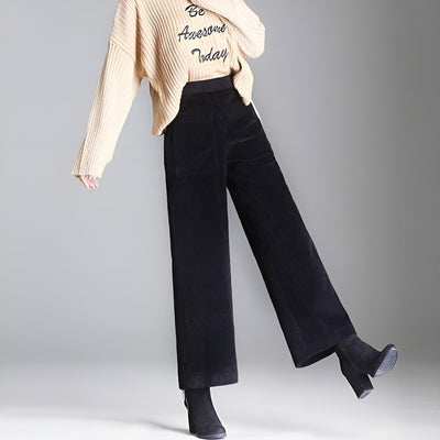 Charlotte Flared Corduroy Trousers