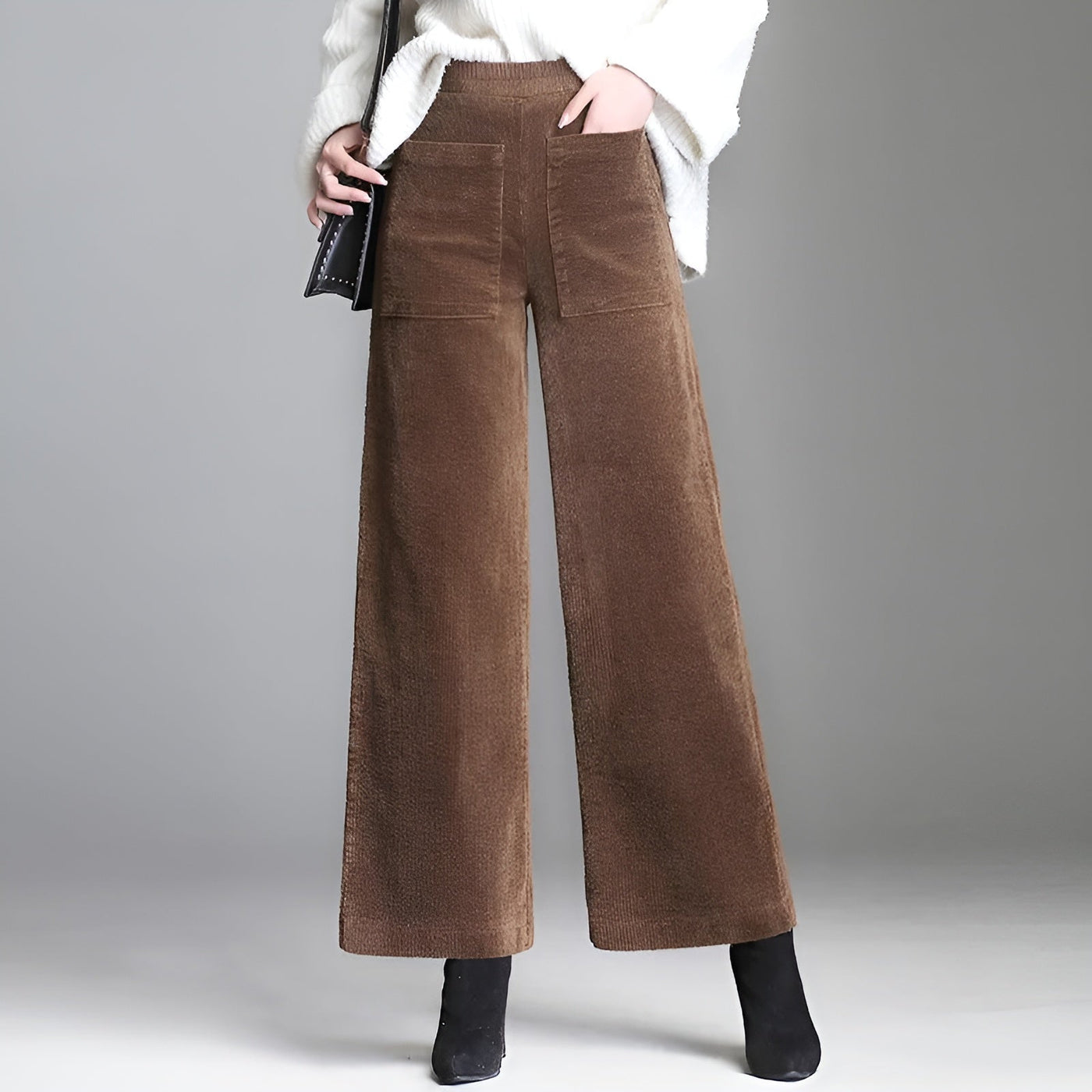 Charlotte Flared Corduroy Trousers