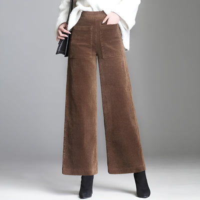 Charlotte Flared Corduroy Trousers