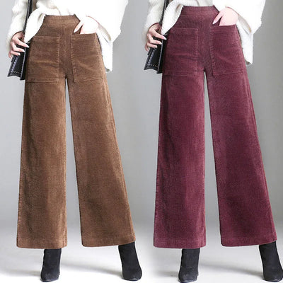 Charlotte Flared Corduroy Trousers