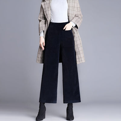 Charlotte Flared Corduroy Trousers